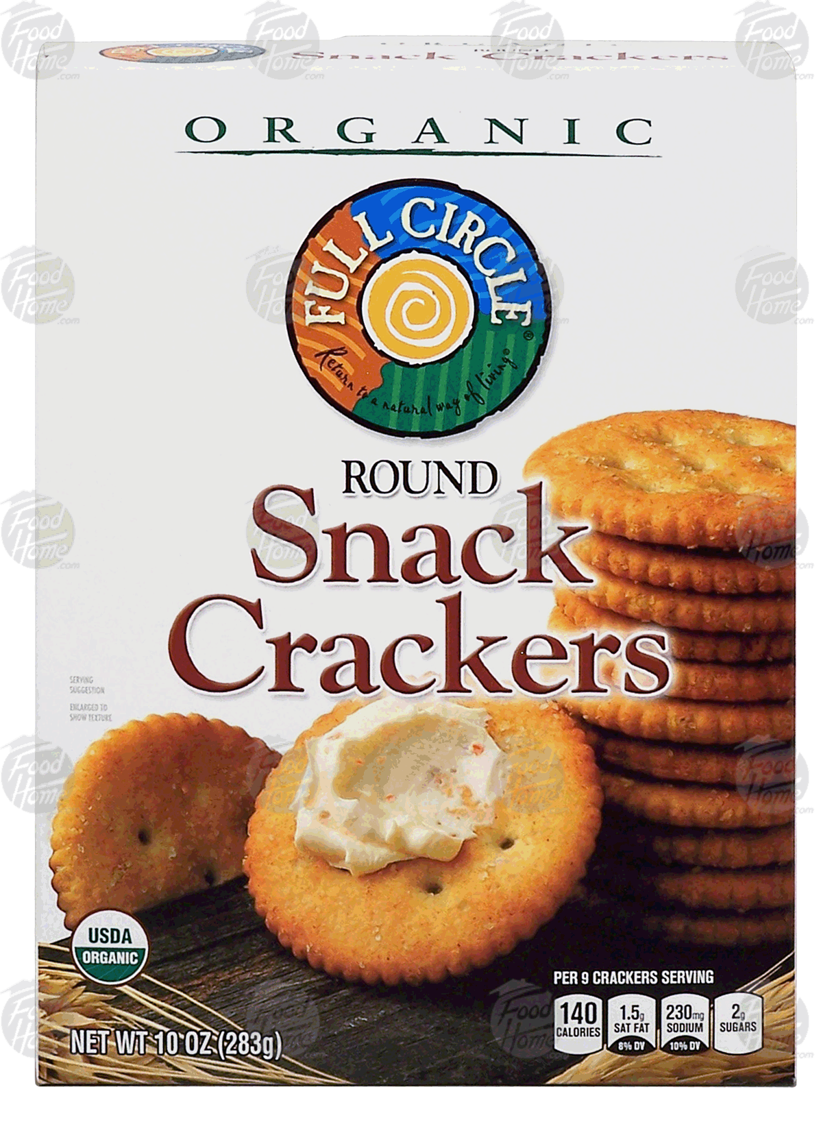 Organic Creamery Full Circle round snack crackers Full-Size Picture